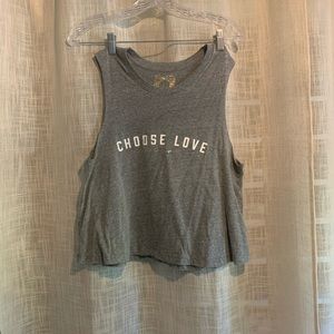 Spiritual gangster crop tank